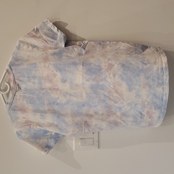 AC DC 1978 Tour T-Shirt White Tie Dyed Women's Size Large 2022 - Picture 2 of 9